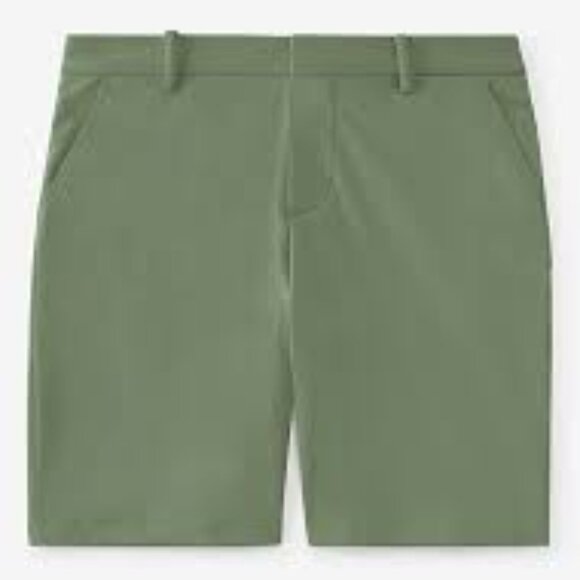 Swet Tailor EveryDay Chino Short in Deep Sage Green Mens Sz 30 every day Shorts - Picture 3 of 4